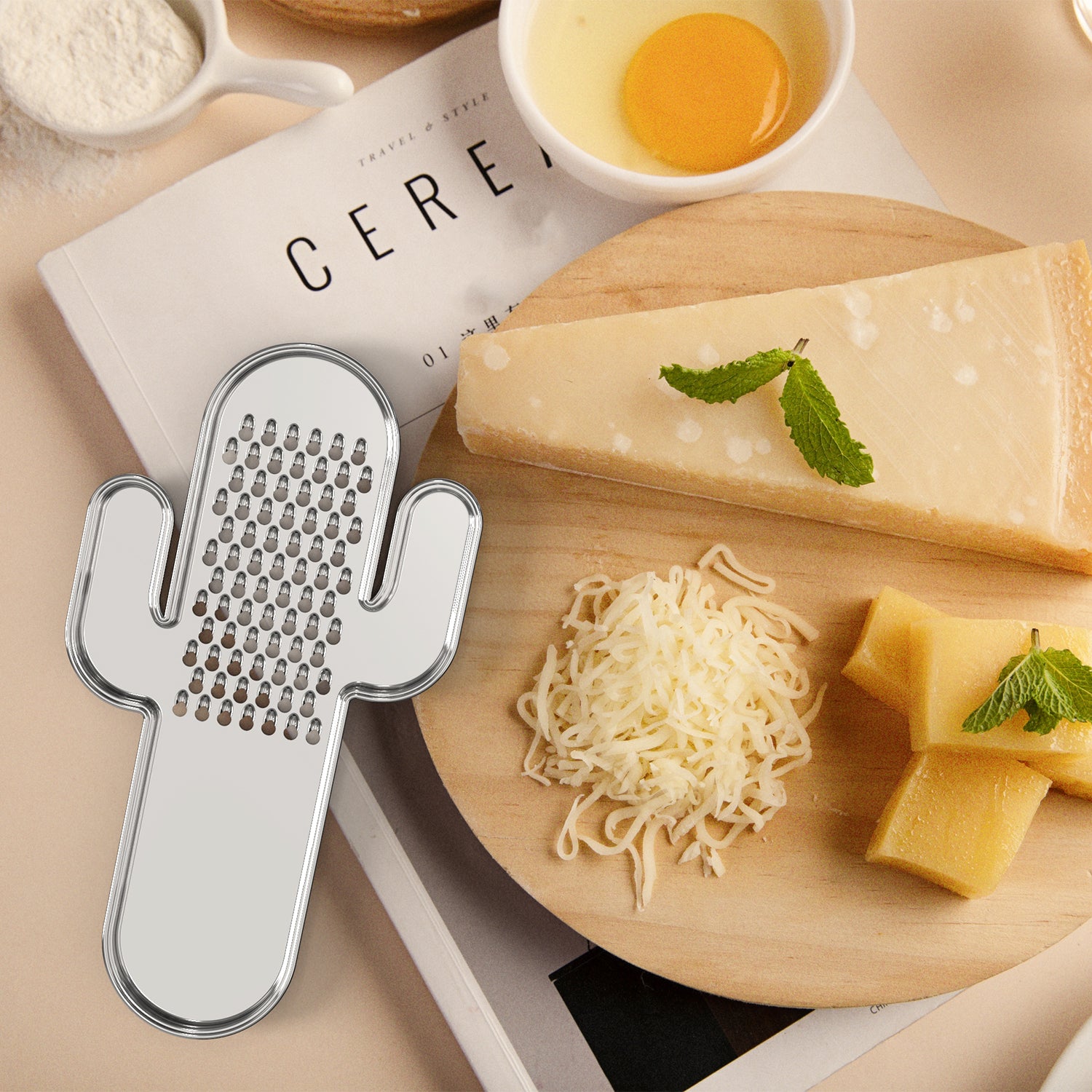 Stainless steel fish garlic grater – Steti Inc